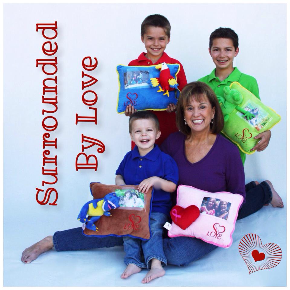 Fran and the boys - Surrounded By Love!